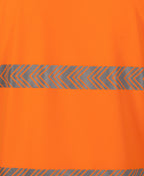 JB's Wear HI VIS S/S SEGMENTED TAPE POLO 6HSST