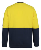 JB's Hi Vis 310 Cotton Crew Neck Fleece 6HVCM