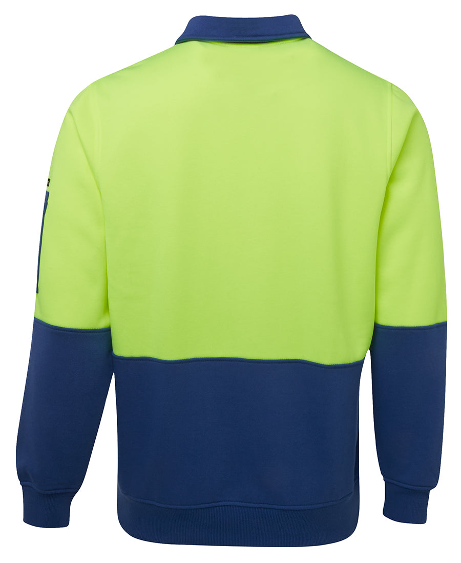 JB's Wear Hi Vis 1/2 Zip Fleecy Sweat 6HVFH