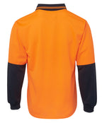 JB's Wear Hi Vis L/S Trad Polo 6HVPL