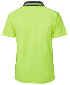 JB's Wear Ladies Hi Vis S/S Comfort Polo 6LHCP