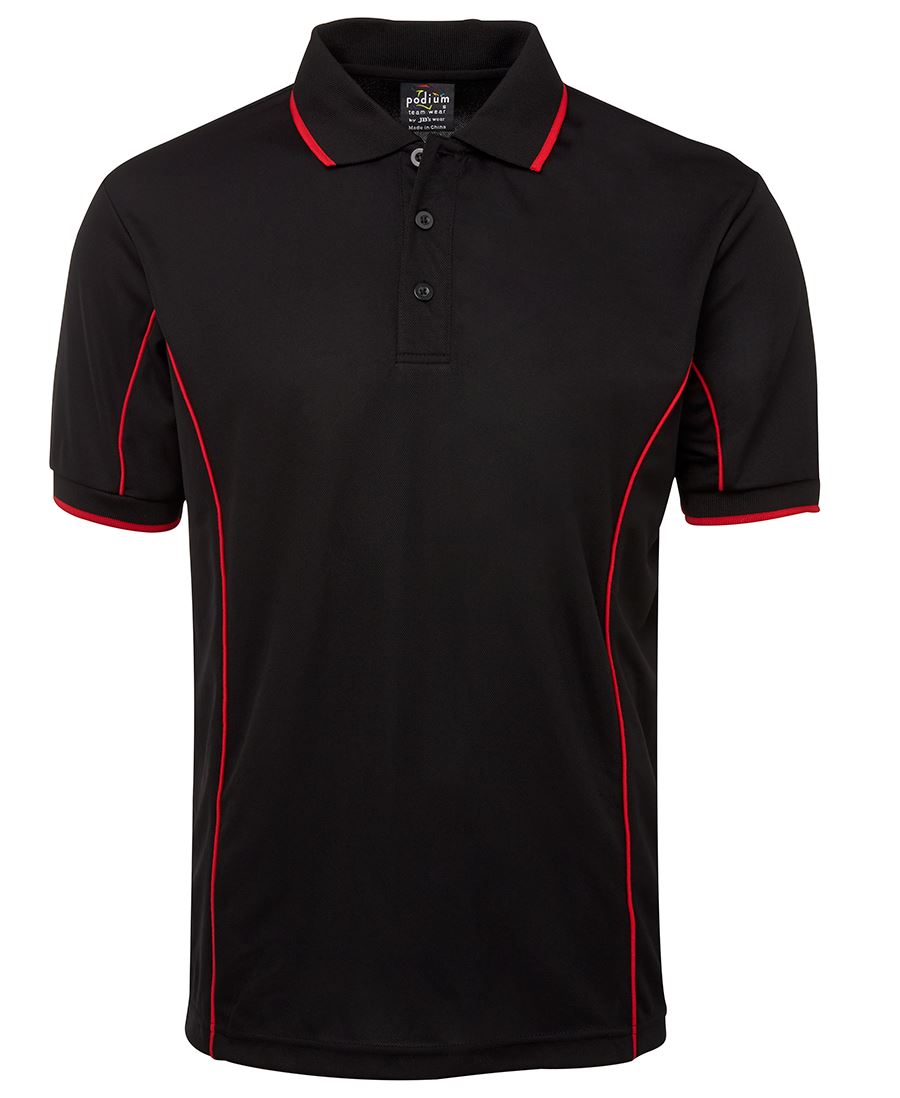 PODIUM S/S PIPING POLO 7PIP