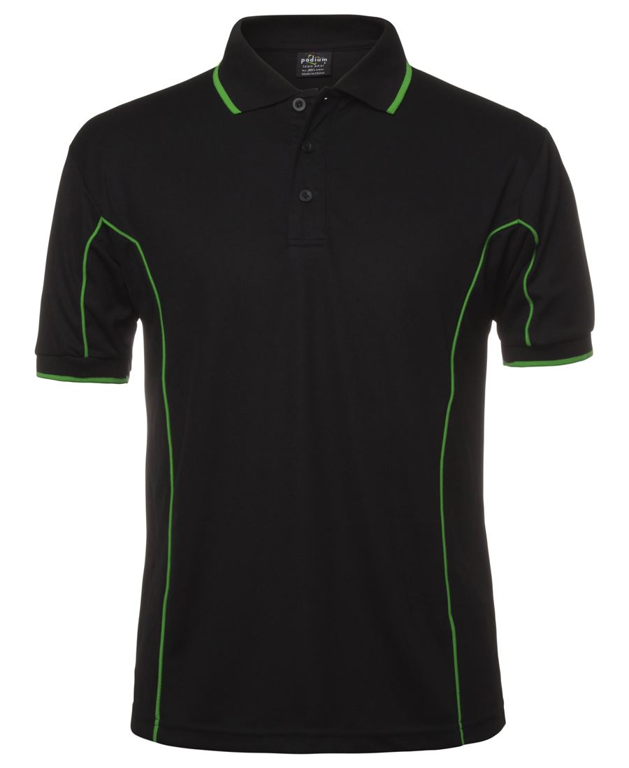 PODIUM S/S PIPING POLO 7PIP