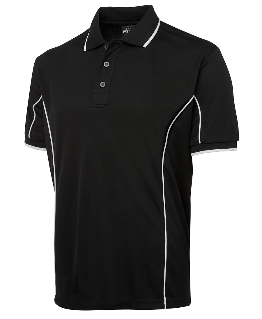PODIUM S/S PIPING POLO 7PIP