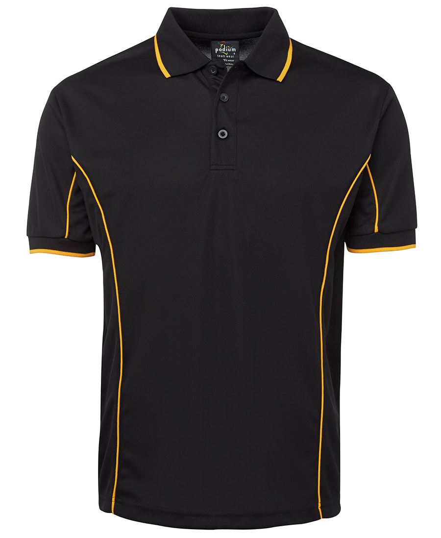 PODIUM S/S PIPING POLO 7PIP