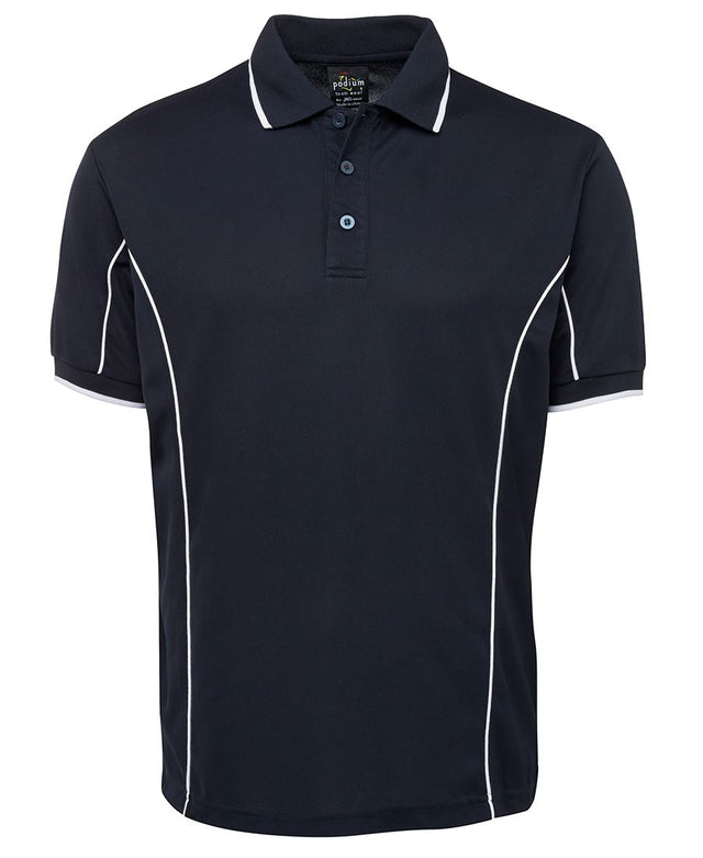 PODIUM S/S PIPING POLO 7PIP