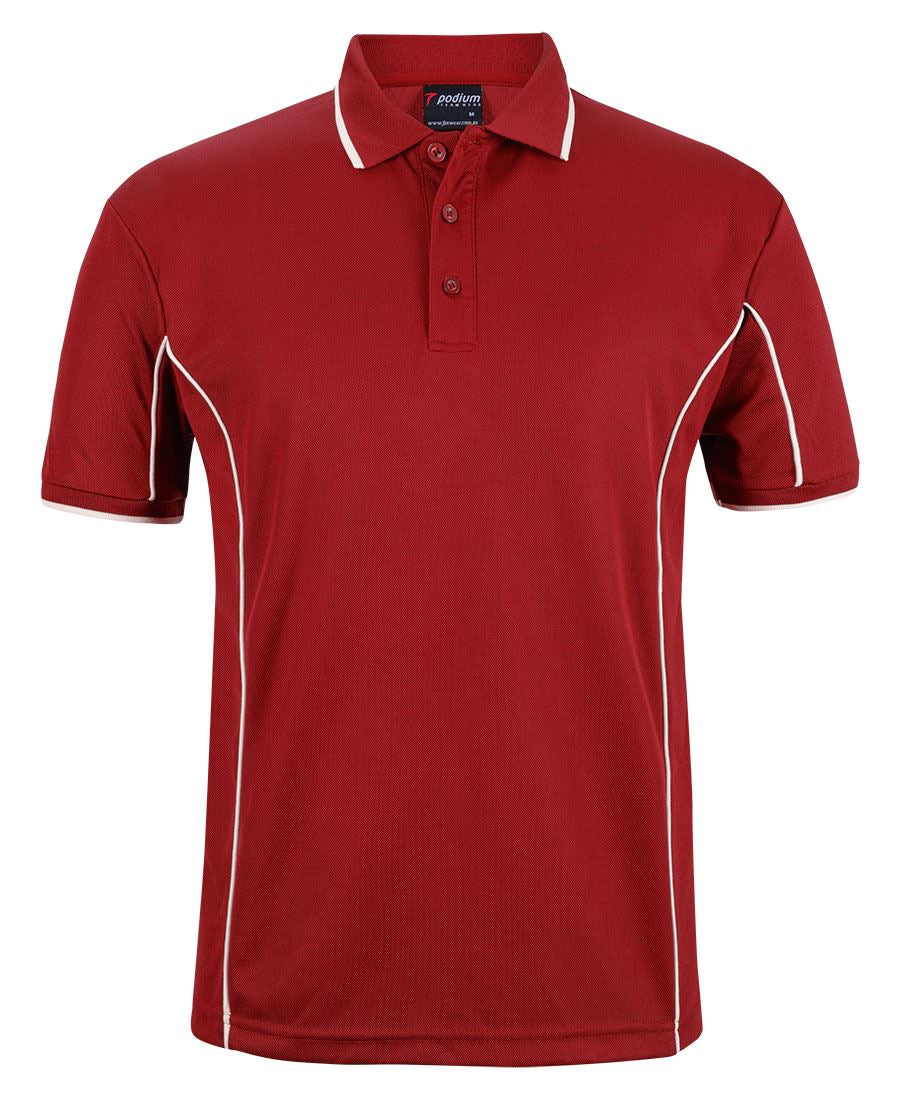 7PIP Podium S/S Piping Polo