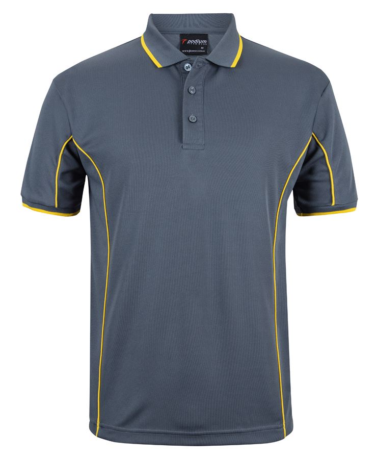 7PIP Podium S/S Piping Polo