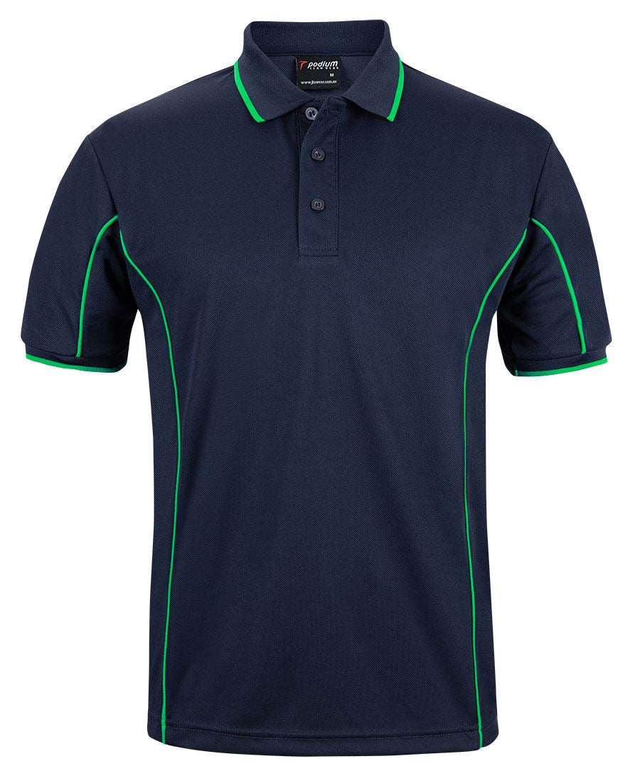 7PIP Podium S/S Piping Polo