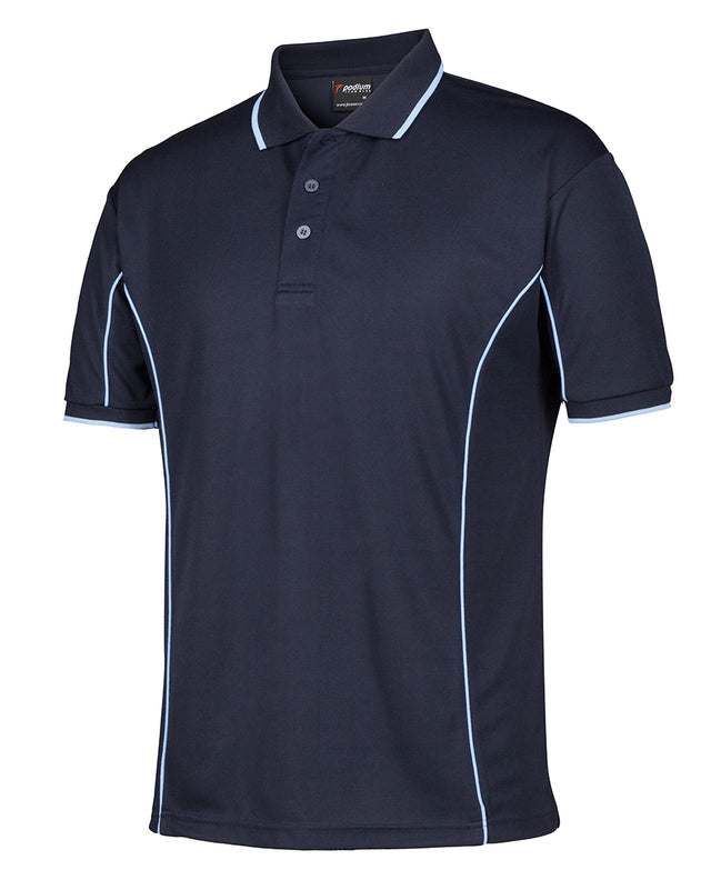 PODIUM S/S PIPING POLO 7PIP