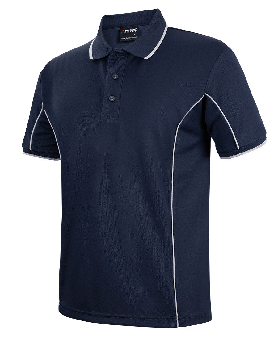 7PIP Podium S/S Piping Polo