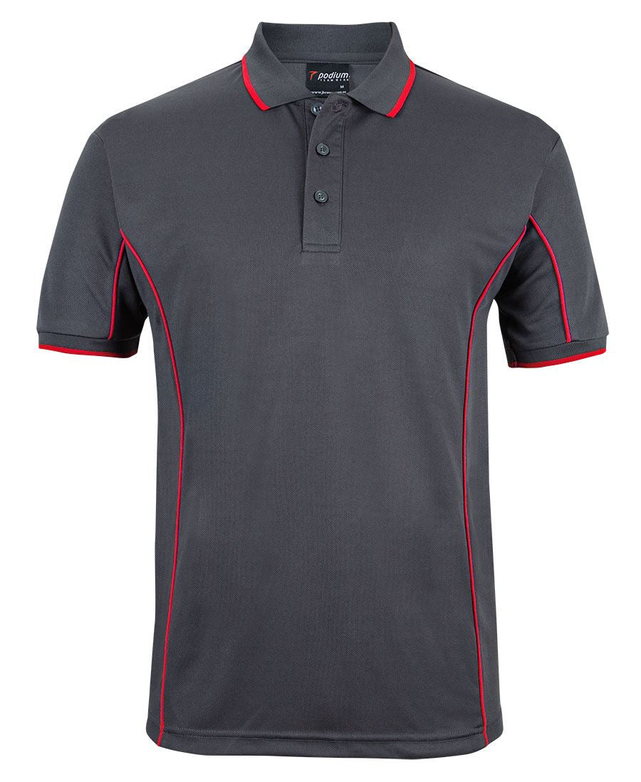 7PIP Podium S/S Piping Polo