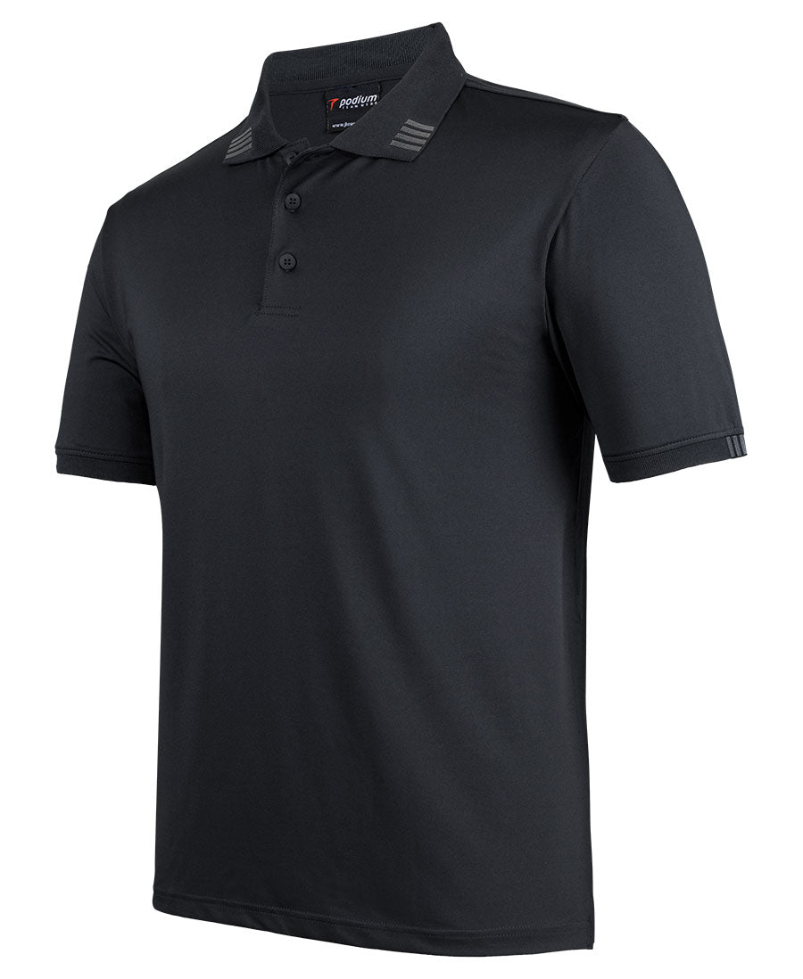 Podium 4 Stripe S/S Stretch Polo 7S4P