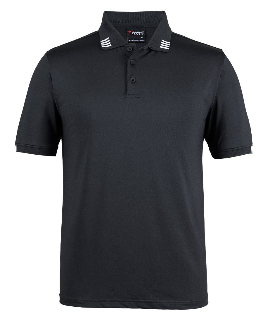 Podium 4 Stripe S/S Stretch Polo 7S4P