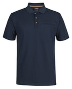 PODIUM S/S RECYCLED POLYESTER POLO 7SPR