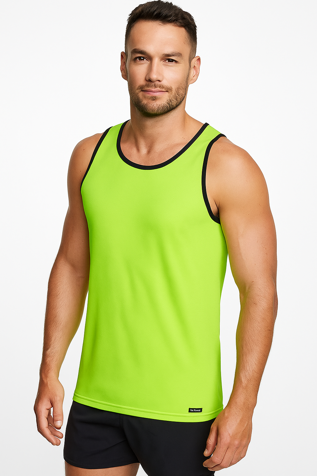 JB's Wear Hi Vis Contrast Singlet 6HCS4