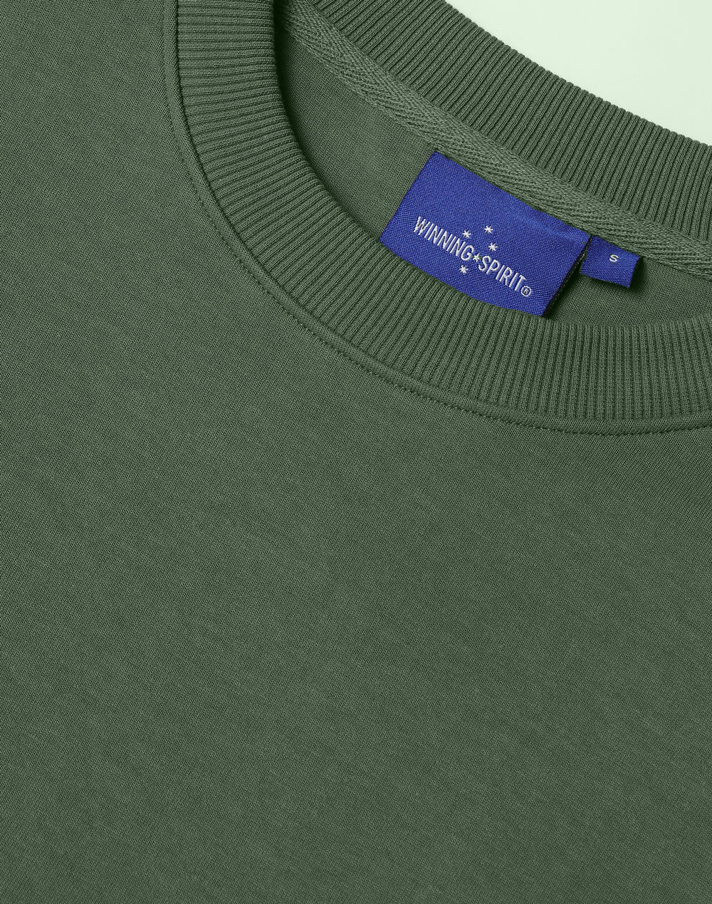 FL05 AIRLAYERED CVC CREW NECK SWEATER Unisex