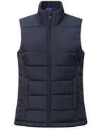 JK62 SUSTAINABLE INSULATED PUFFER VEST (3D CUT) Ladies