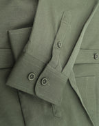 M8009L Womens Smart Casual Cotton Blend L/S Shirt
