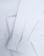 M8009L Womens Smart Casual Cotton Blend L/S Shirt
