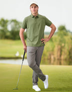 PS71 Mens Ultrafine Cotton Pique Short Sleeve Polo