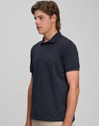 PS71 Mens Ultrafine Cotton Pique Short Sleeve Polo