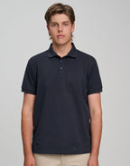 PS71 Mens Ultrafine Cotton Pique Short Sleeve Polo