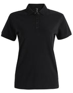 PS72 Ladies Ultrafine Cotton Pique Short Sleeve Polo