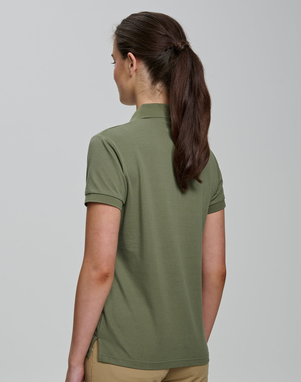 PS72 Ladies Ultrafine Cotton Pique Short Sleeve Polo