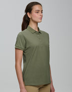 PS72 Ladies Ultrafine Cotton Pique Short Sleeve Polo