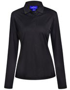 PS90 LUCKY BAMBOO LONG SLEEVE POLO Ladies