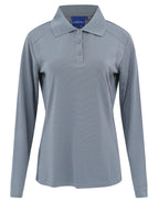 PS90 LUCKY BAMBOO LONG SLEEVE POLO Ladies