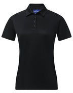 PS96 SUSTAINABLE JACQUARD KNIT POLO Ladies