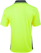 SW81 UNISEX HI-VIS BAMBOO CHARCOAL SS POLO