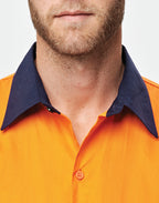 SW82 UNISEX HI VIS COOL-BREEZE SAFETY LS SHIRT (GENERIC TAPE)