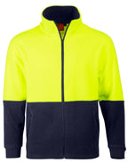 SW84 HI-VIS POLAR FLEECE ZIP JACKET