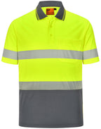 SW85 UNISEX COOLDRY® SEGMENTED SS POLO