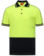 SW89 HI-VIS SUSTAINABLE COOL-BREEZE SAFETY POLO