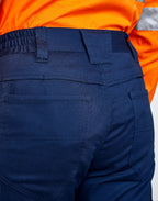 WP26 UNISEX COTTON STRETCH RIP-STOP WORK PANTS