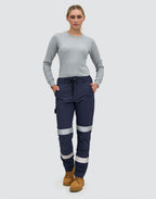 WP30HV Unisex DWR Water Repellent Flexi Work Pants with Tapes