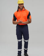 WP30HV Unisex DWR Water Repellent Flexi Work Pants with Tapes