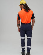 WP30HV Unisex DWR Water Repellent Flexi Work Pants with Tapes