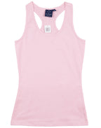 TS21A STRETCH RACEBACK SINGLET - Ladies