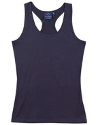 TS21A STRETCH RACEBACK SINGLET - Ladies