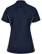 PS94 LADIES SUSTAINABLE POLY/COTTON CONTRAST SS POLO