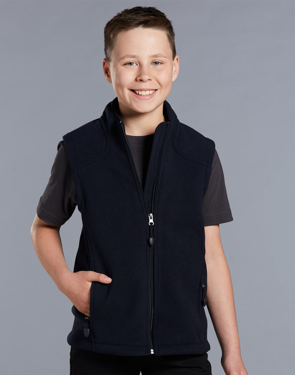 PF09K Diamond Fleece Vest - Kids