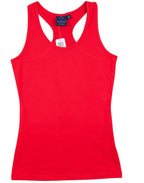 TS21A STRETCH RACEBACK SINGLET - Ladies