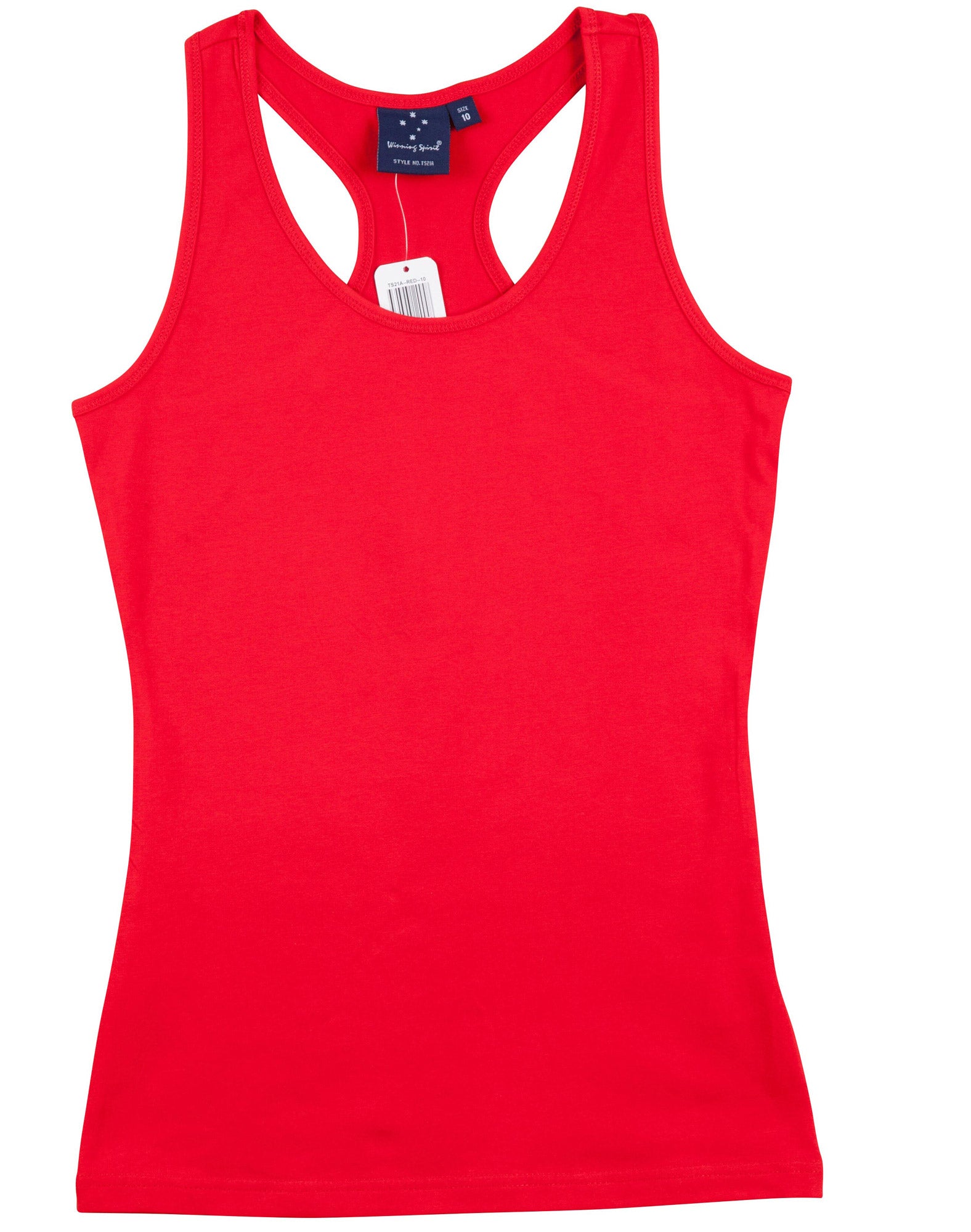 TS21A STRETCH RACEBACK SINGLET - Ladies
