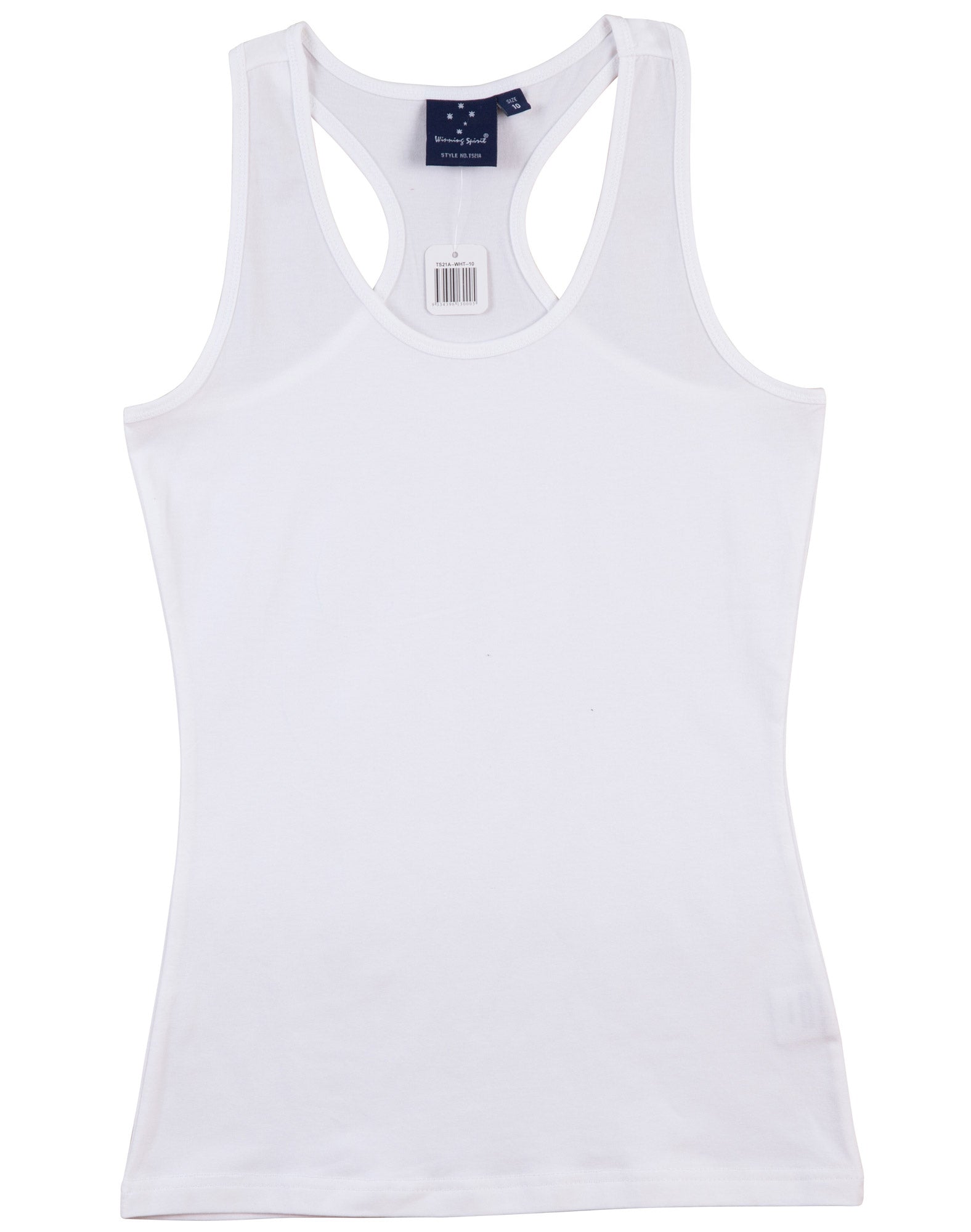 TS21A STRETCH RACEBACK SINGLET - Ladies