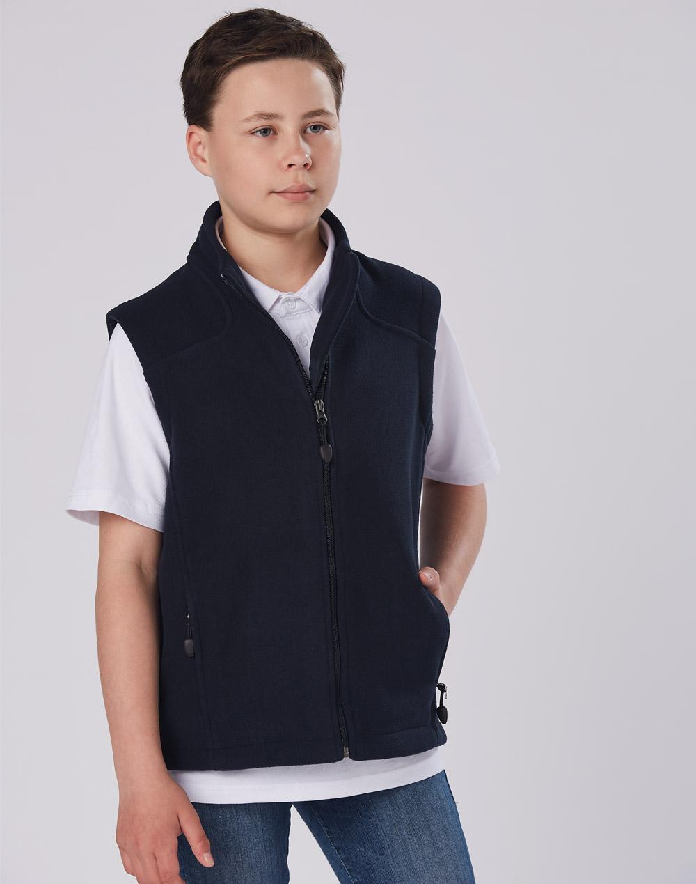 PF09K Diamond Fleece Vest - Kids